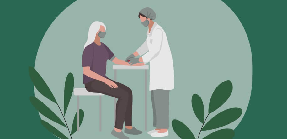 نمونه گیری برای آزمایش در منزل
